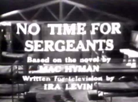 No Time for Sergeants 1955