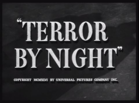 Terror by Night 1946 w/ Sherlock Holmes